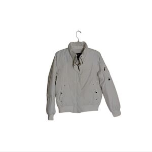 ZeroXposur Women's M White Puffer Fleece Lined Sking Snowboarding Winter Coat